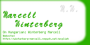 marcell winterberg business card